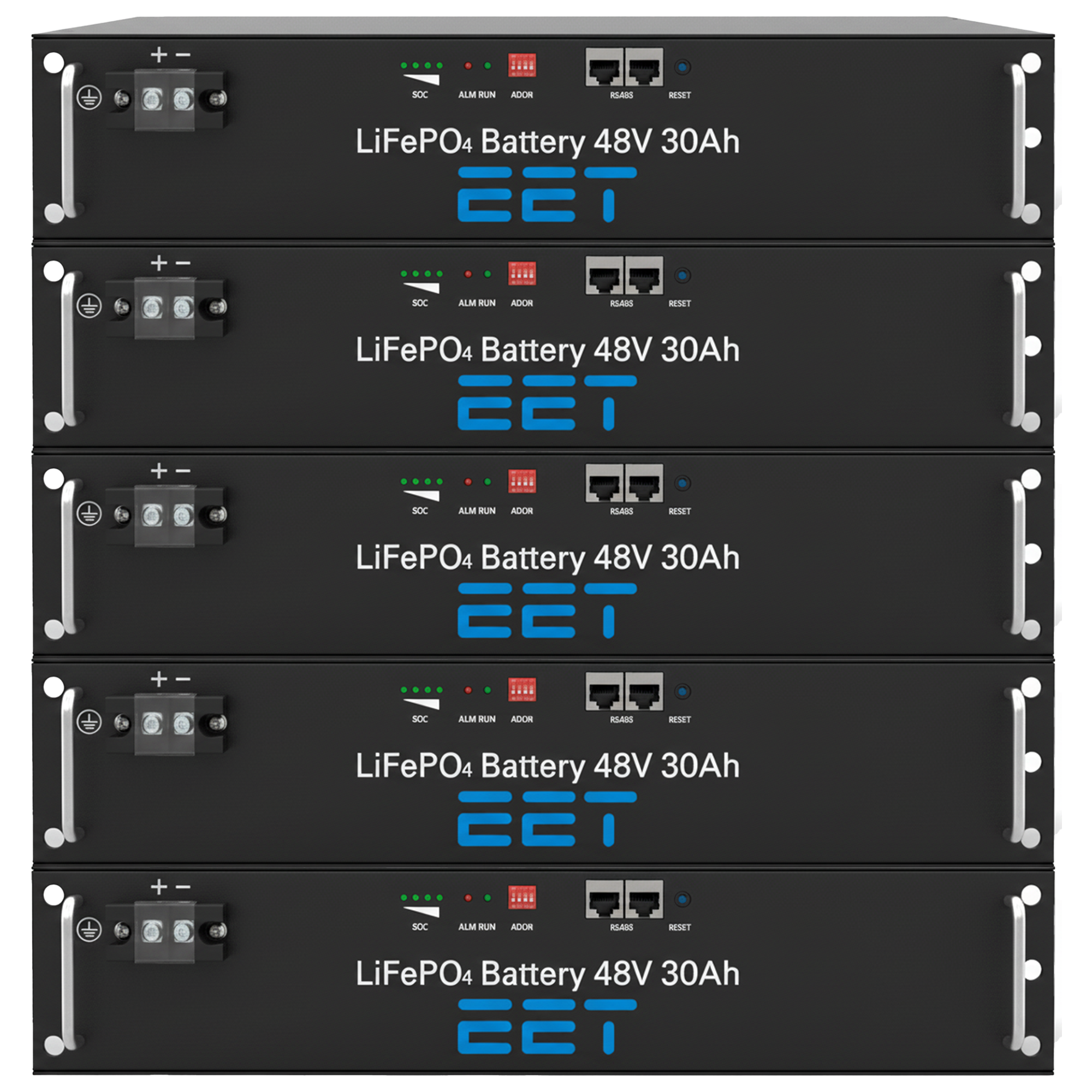 ARB Batteriespeicher ET0720 7,2 kWh 150 Ah 48V (19" Rack)