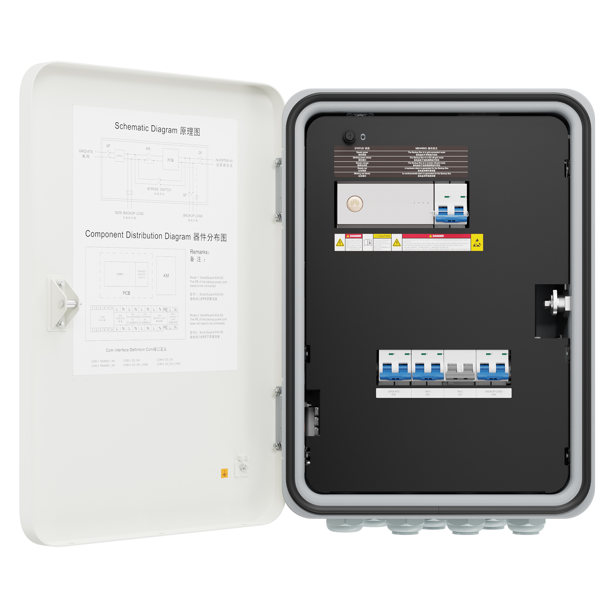 BackUp Box HUAWEI Smart Guard 63A-T0 Gebraucht Ohne Verpackung