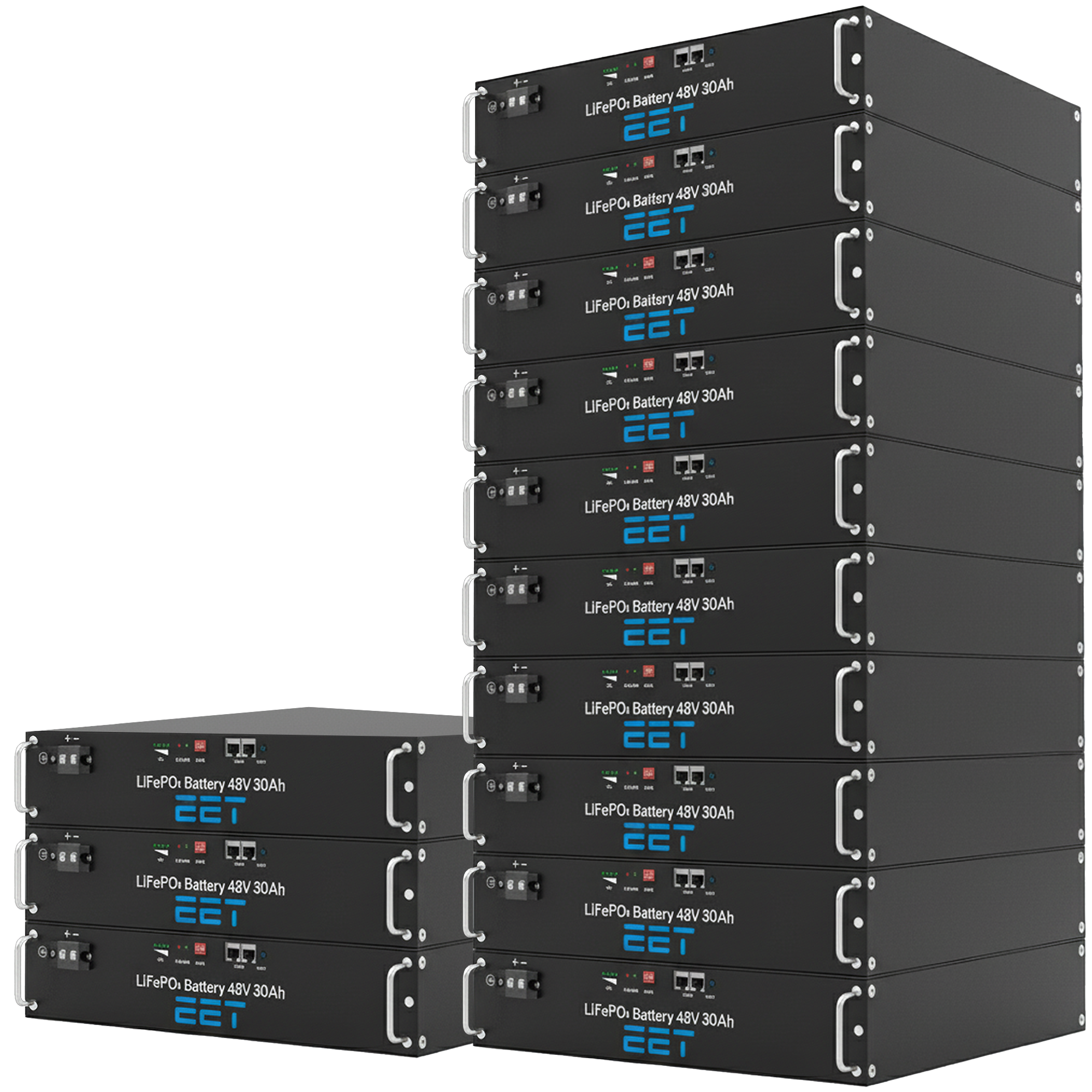 ARB Batteriespeicher ET1872 18,72 kWh 390 Ah 48V (19" Rack)