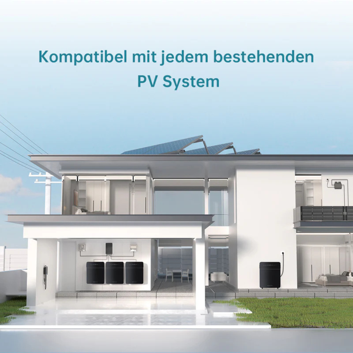 Batteriespeicher Marstek Energycube Venus E 3.0 5.12kWh + Smart Meter CT002
