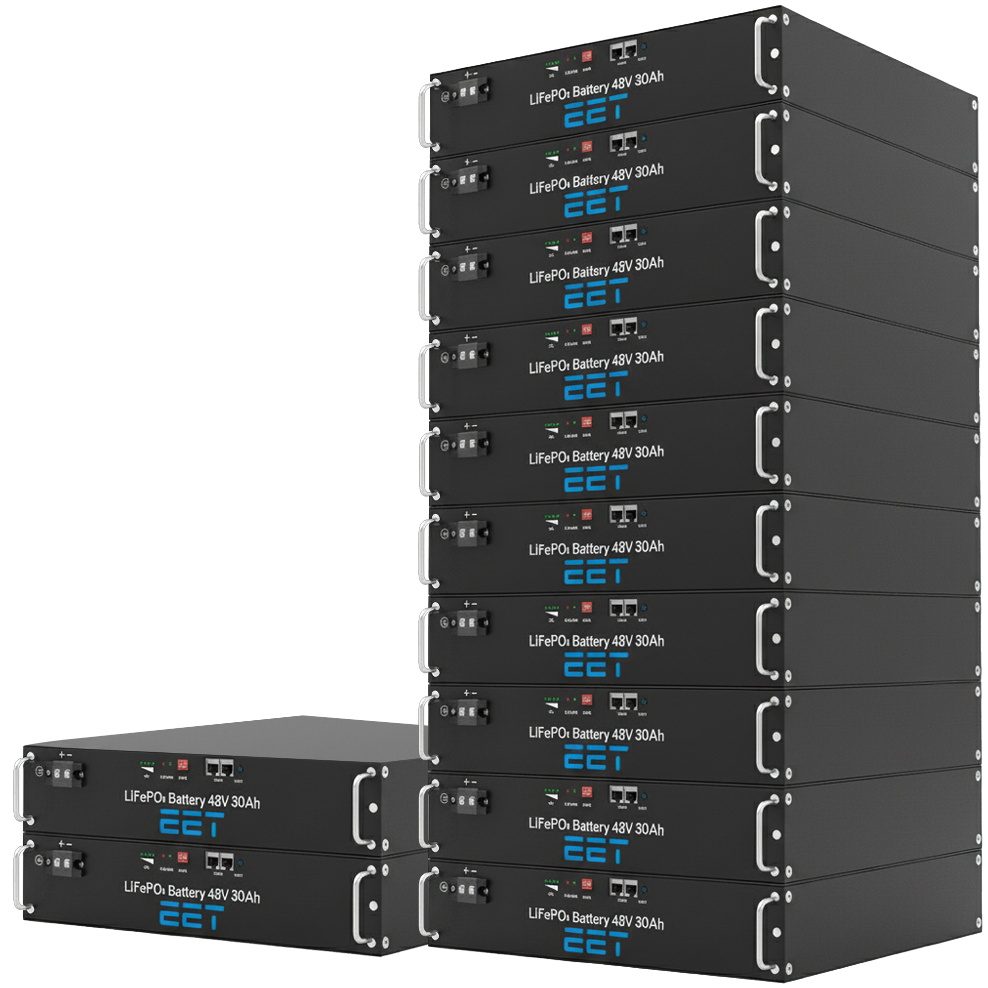 ARB Batteriespeicher ET1728 17,28 kWh 360 Ah 48V (19" Rack)