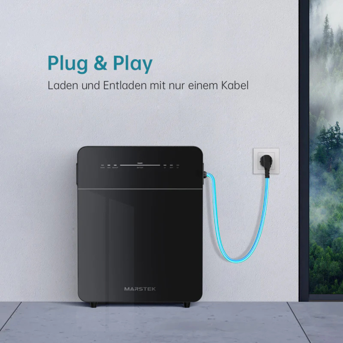 Batteriespeicher Marstek Energycube Venus E 3.0 5.12kWh + Smart Meter CT002